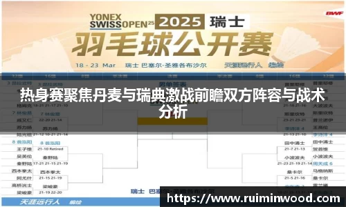 热身赛聚焦丹麦与瑞典激战前瞻双方阵容与战术分析
